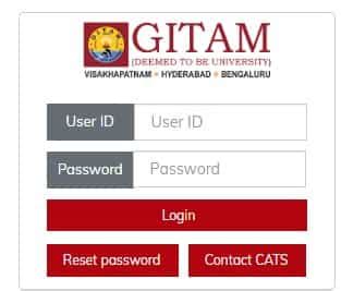 gitam student portal.